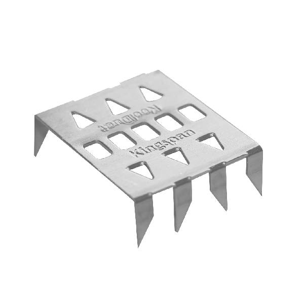 Κλιπς ακουστικής στροφής, ασημένια μεταλλικά στηρίγματα για ακουστικά πάνελ, υλικό εγκατάστασης ηχομόνωσης τοίχων 4