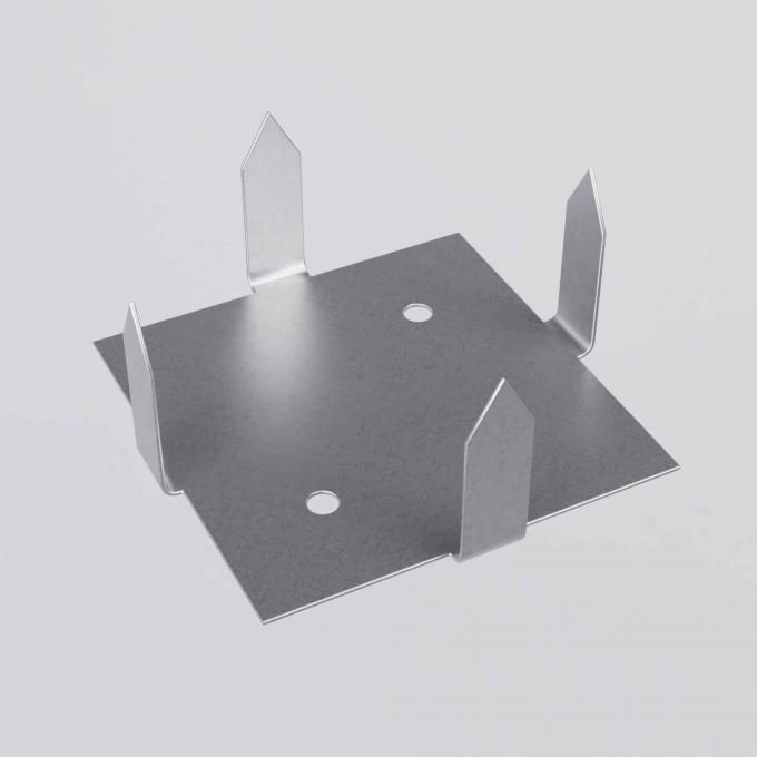 Κλιπς ακουστικής στροφής, ασημένια μεταλλικά στηρίγματα για ακουστικά πάνελ, υλικό εγκατάστασης ηχομόνωσης τοίχων 5