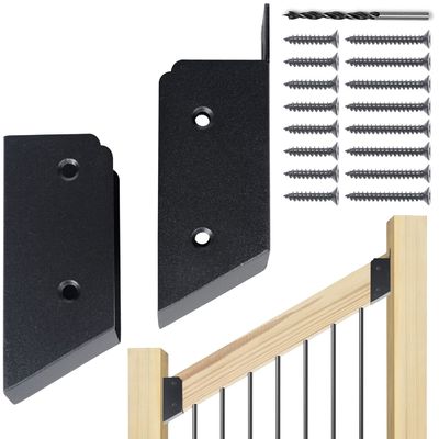 ποιότητας  Deck Railing Bracket and Deck Baluster Attachments with Up To 200 Lbs Weight Capacity εργοστάσιο