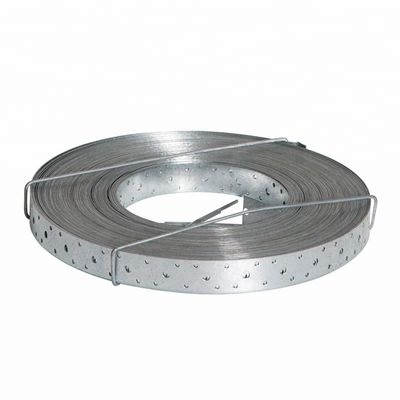 ποιότητας  Galvanized Punched Strapping Roll – Metal Strap Tie for Wood Frame Bracing, Building Connectors & Construction Hardware εργοστάσιο