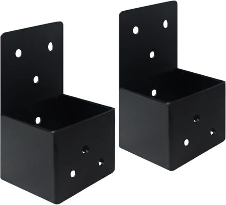 Βάσεις Πέργκολας βαρέως τύπου DIY, Συνδετήρας δοκών, Στήριγμα με βίδες για ξύλινα στύλους 4''x4''