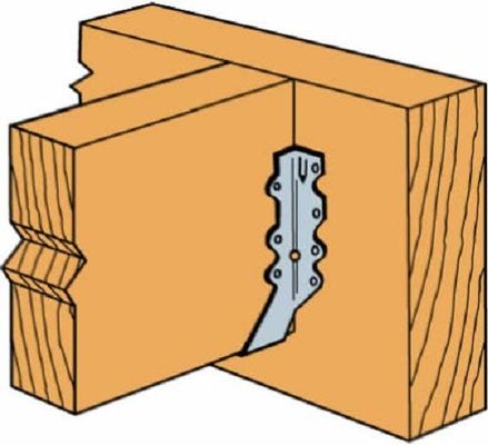 24 τεμάχια 2x4 Διάδεσμος Διάδεσμος Μαύρη σκόνη επικαλυμμένη για Rafter τυφώνα δεσμοί Διάδεσμος Διάδεσμοι Δέσμοι για πάτωμα κατάστρωμα και ταβάνι δοκάρια