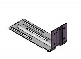 Εσωτερική στήριξη τοιχώματος για τη στερέωση των μη φορτωτικών τοίχων σε δοκάρια